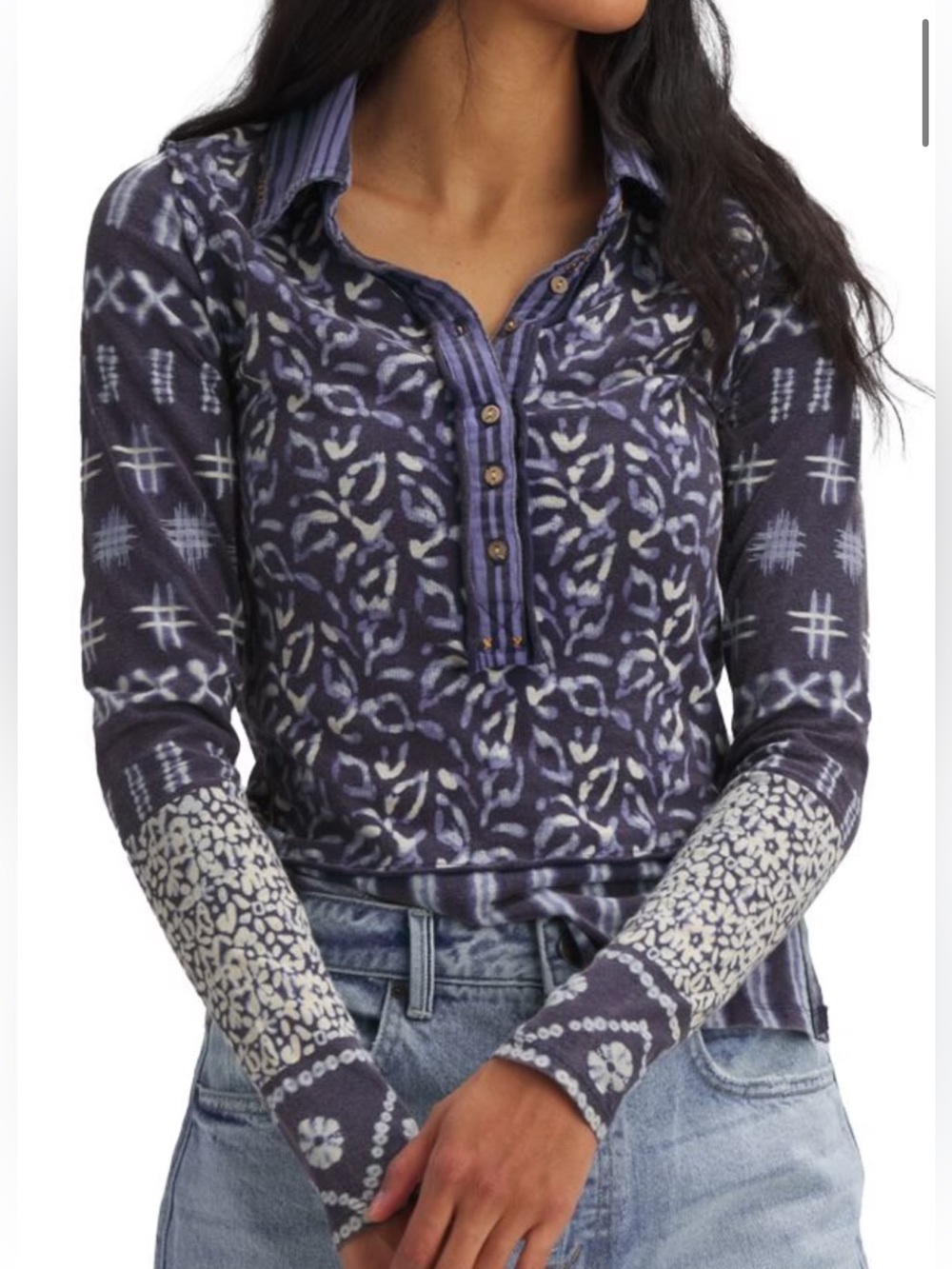 Free People Shibori Dreams Tee